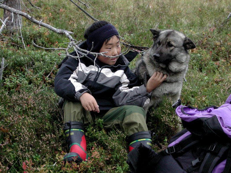 2003 Aslak og Dixi.jpg - Aslak og Dixi